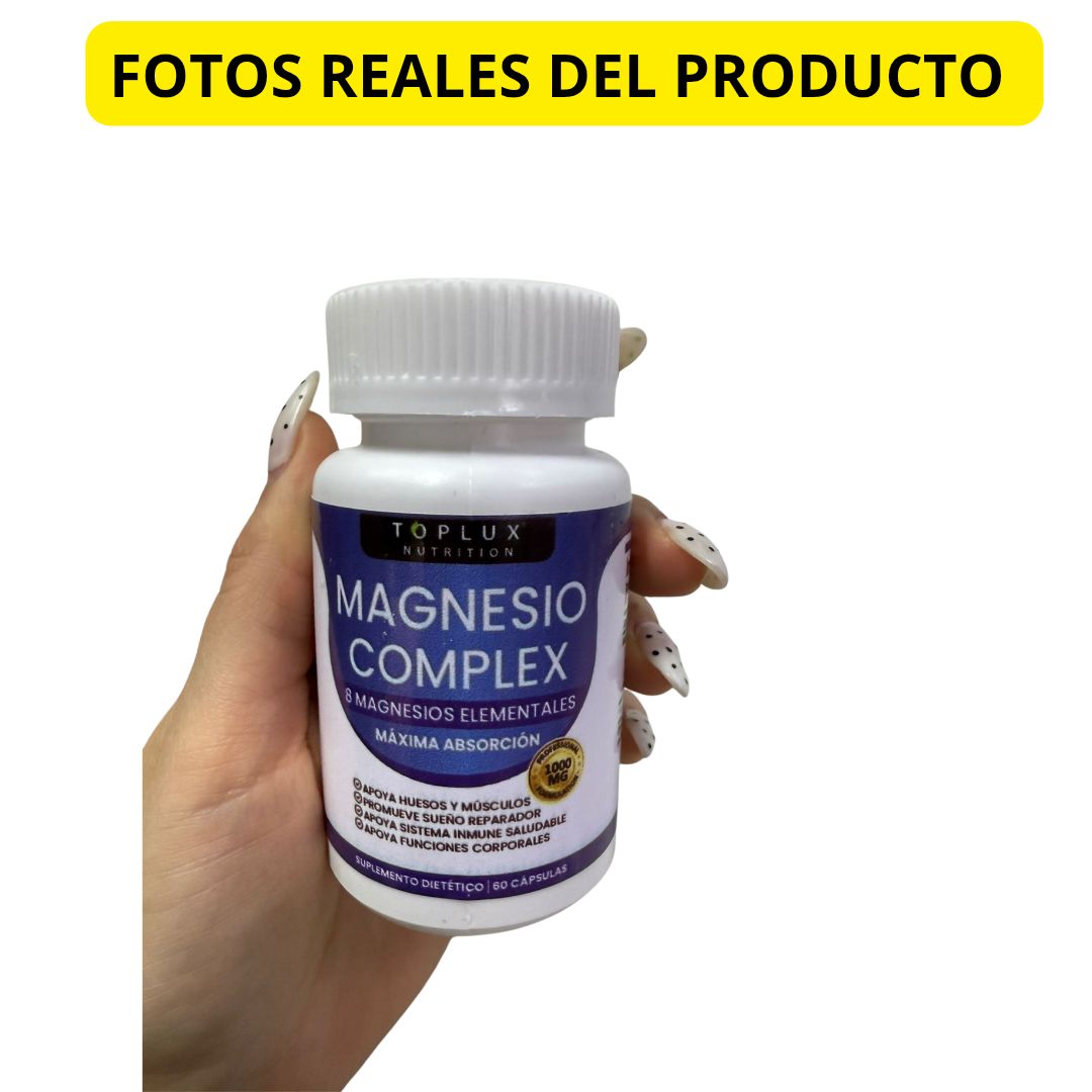 Suplemento 8 Magnesios Elementales