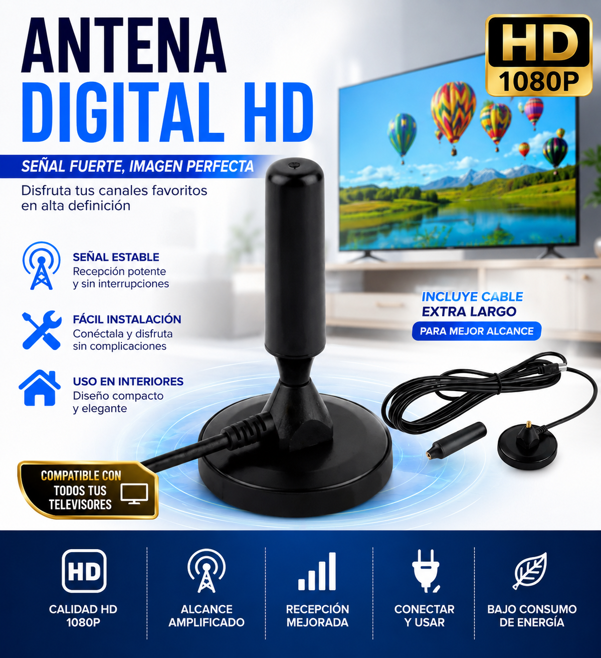 Antena Tv Digital HD