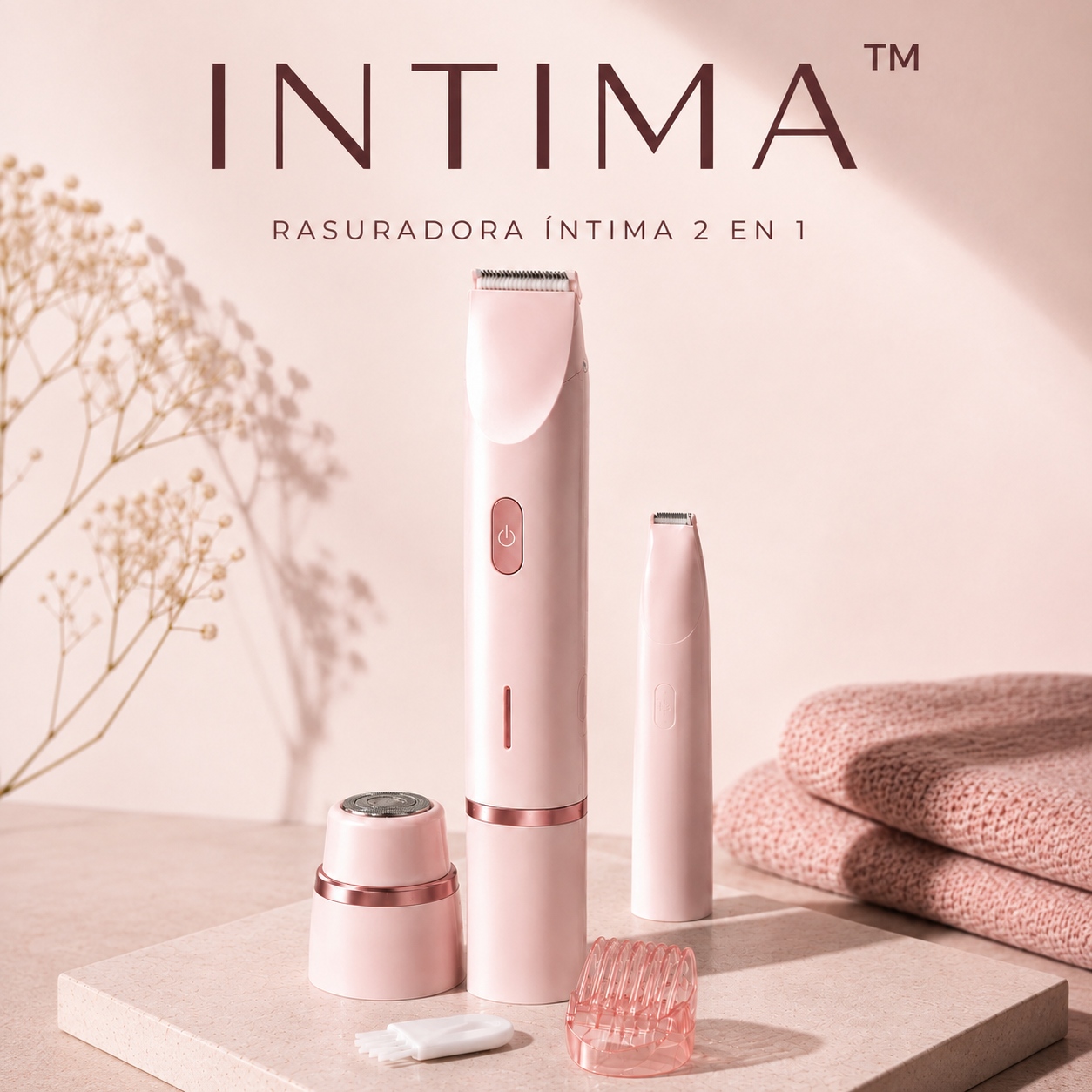 INTIMA™ - Rasuradora femenina 2 en 1