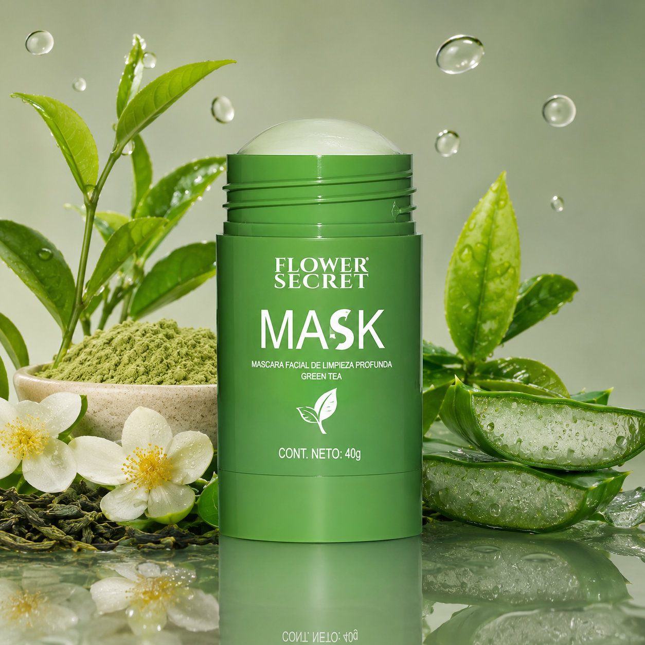 Mascarilla Te Verde En Barra
