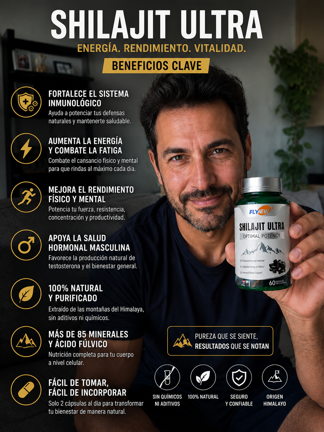 Shilajit Ultra 60 Capsulas